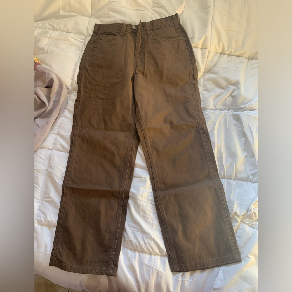 Amazon Wide Leg Pants Brown